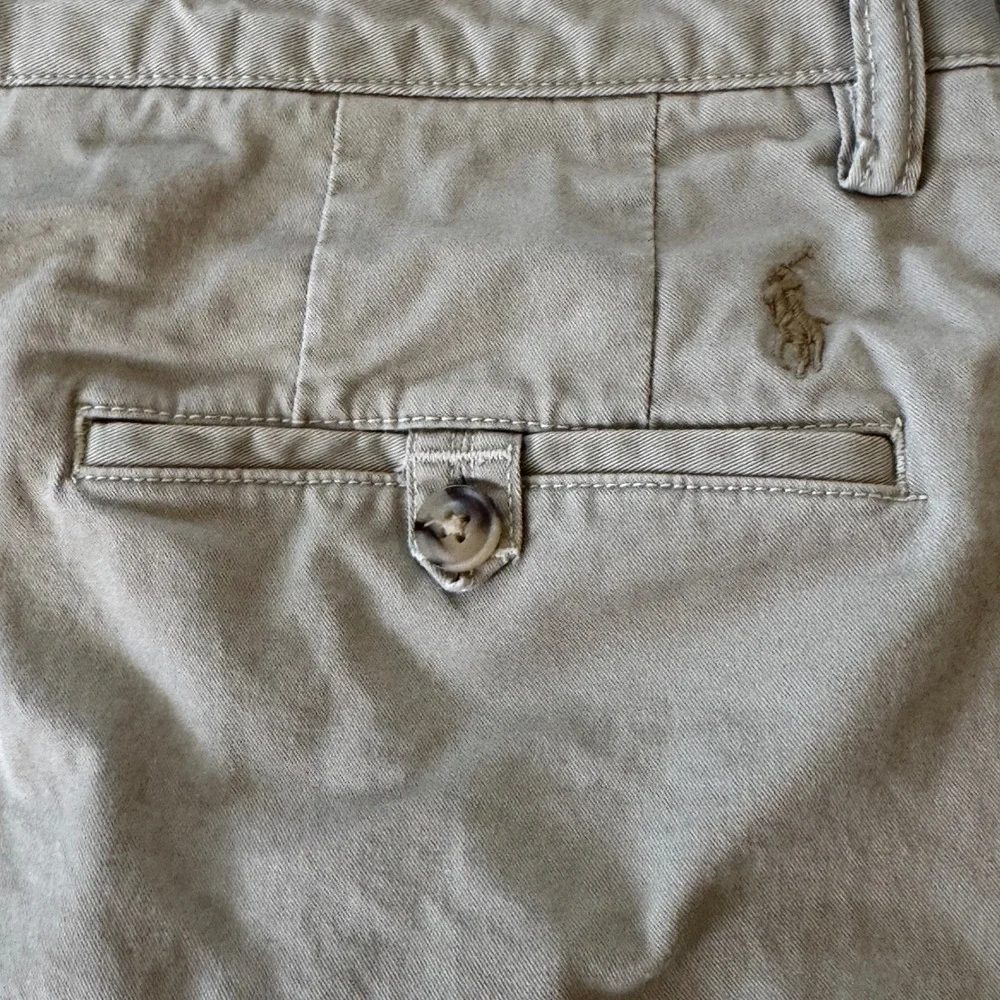 Polo Ralph Lauren Men Classic Fit 9" Chino Shorts Tan Khaki Cotton Stretch 32 - Picture 8 of 8